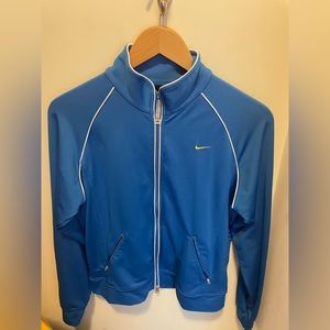 Blue nike jacket